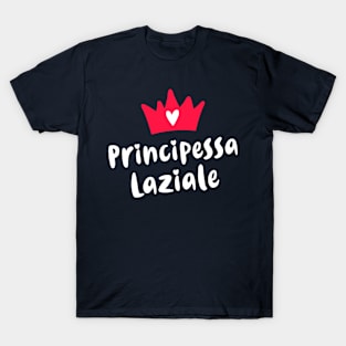 Lazio Roots Principessa Laziale Lazian Princess T-Shirt